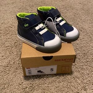 NWT See Kai Run Belmont II Sneakers - toddler size 5